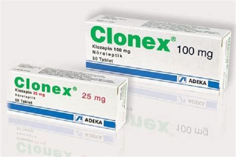 Adeka İlaç Clonex 25 mg 50 Tablet - Yerli Tüket