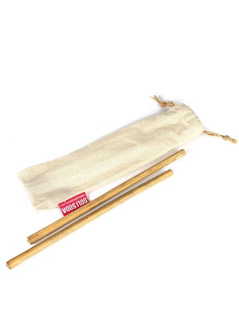 Get Reusable Bamboo Straws With Easy Carry Travel Pouch (Set of 2) at ...