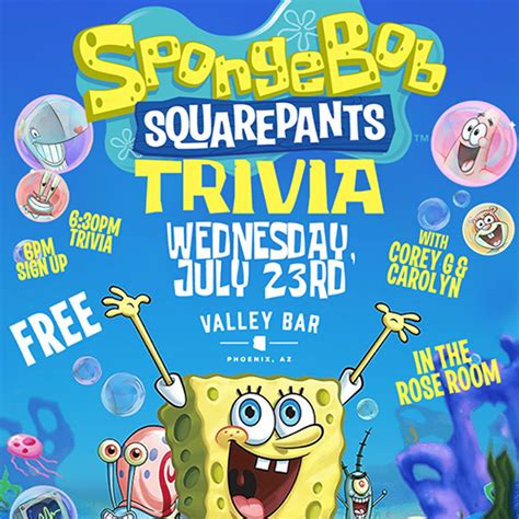 SpongeBob Squarepants Trivia | Downtown Phoenix