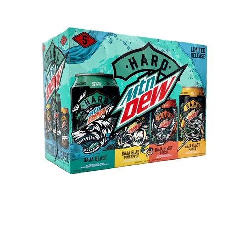 BUY MOUNTAIN DEW HARD SELTZER BAJA BLAST VARIETY EACH | Fridley Liquor