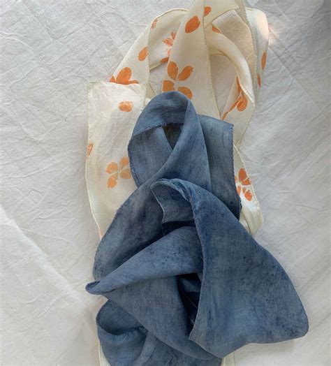 silk ribbons - indigo and cosmo (set of 4) – kokūn