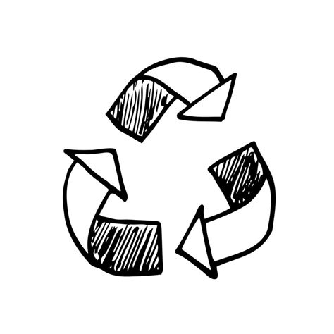 Image result for How to Draw Recycle Logo