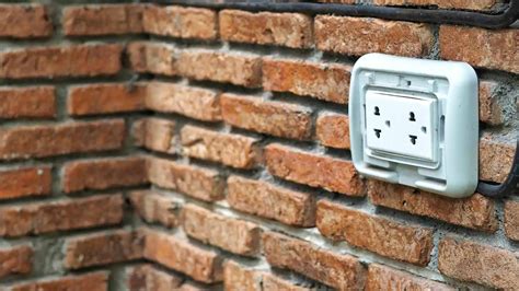 How To Install Outlet Box In Concrete Wall » Wiring Work