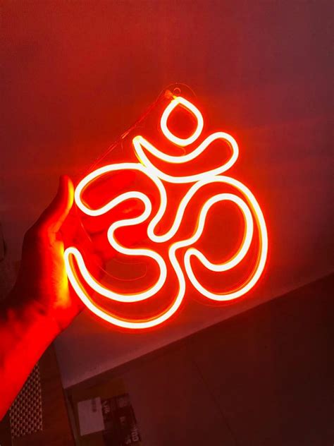 Om Neon LED Light for Home, Temple & Wall Decoration – IG Store