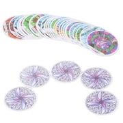 Buy EOTVIA Round Tarot Deck Fortune Telling Love Career Divination ...