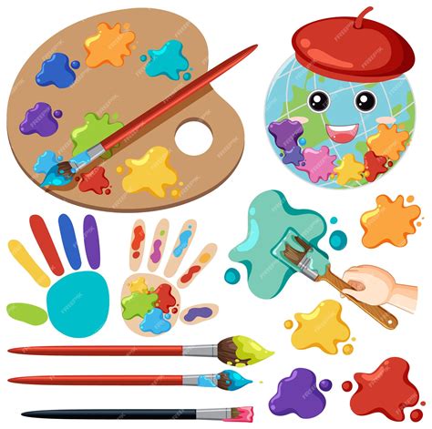 Art Supplies Clip Art
