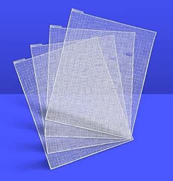 MaF® Black Cross Stitch Canvas Sheet Pack of 5,10,20,25 Sheets for ...