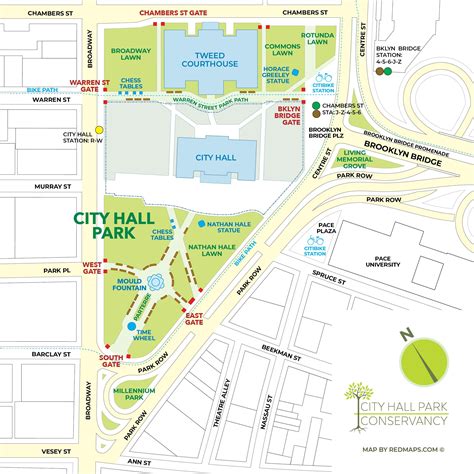Map Of City Hall