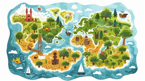 Map Cartoon 的图像结果