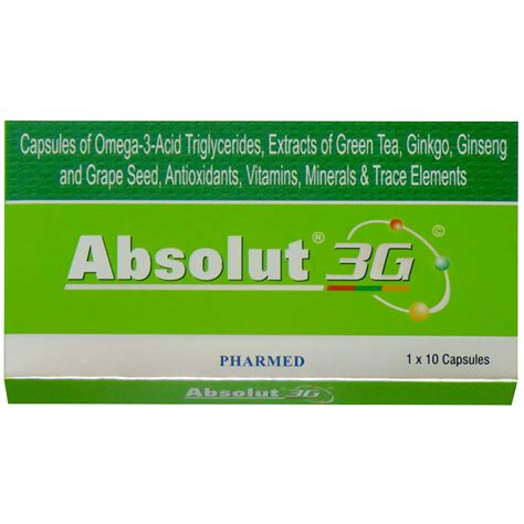 Absolut 3G Capsule 10's | Uses, Side Effects, Price | Apollo Pharmacy