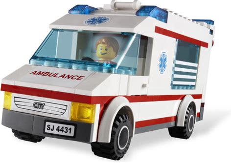 LEGO 乐高 城市组 救护车 4431 - 玩具 - 亚马逊中国