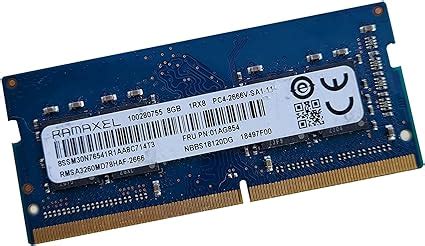 Ramaxel RMSA3260ME78HAF-2666 8gb Pc4 2666MHz DDR4 So-Dimm Non-ECC 260 ...