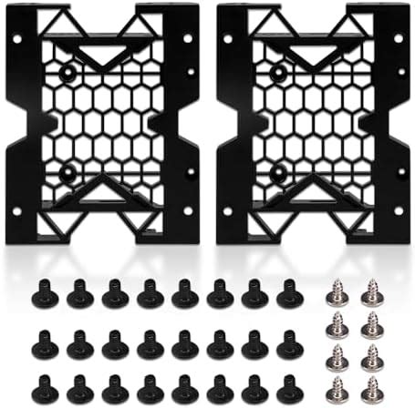 Stainless Steel Hard Drive Cage, 5.25" to 5x 3.5" Rack SAS for Computer ...