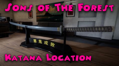 Sons of The Forest - How to get the Katana | Jawsegaming .com