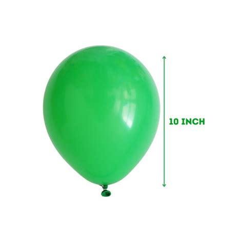 Latex Balloons(Green) 10" (Pack of 50) – PartyDecor Mall