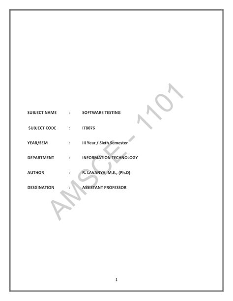 IT8076-Software-Testing-Question-Bank watermark - SUBJECT NAME ...