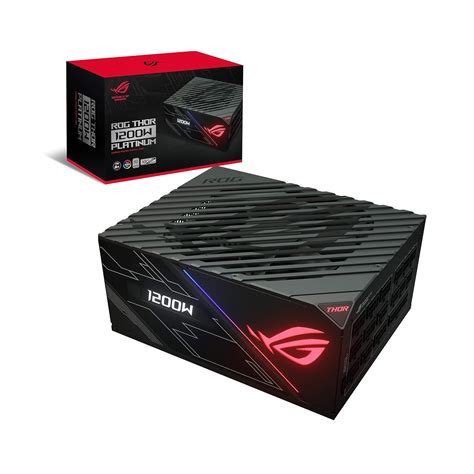Amazon.in: Buy ASUS ROG Thor 1200 Certified 1200W Fully-Modular RGB ...
