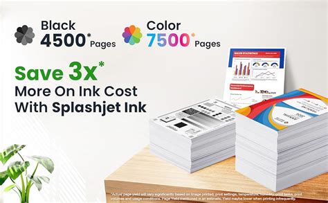 Splashjet 003 Compatible Refill Ink for Epson L3110, L3150, L3250 ...