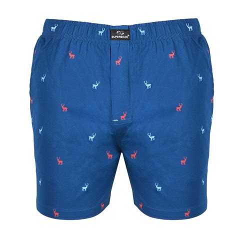 Buy SuperGear Multi Color Pattern Design Two Pockets Boxers for Mens ...
