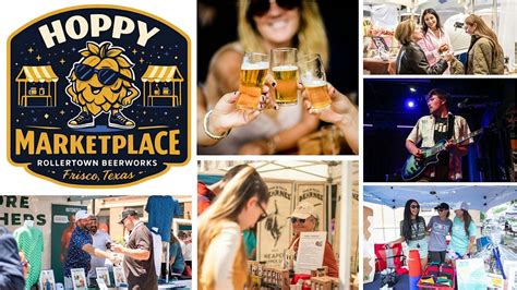 Hoppy Marketplace at Rollertown Beerworks, Rollertown Beerworks, Frisco ...