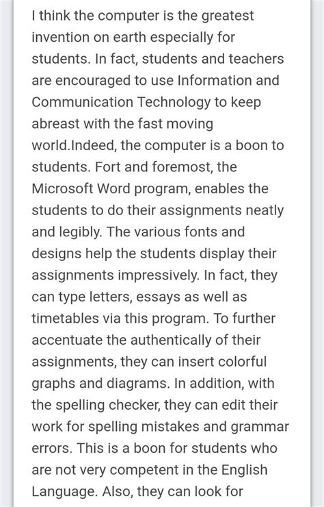 essay on computer is a boon or a bane - Brainly.in