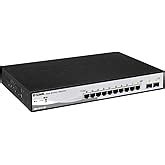 D-LINK DGS-1210-10P 8-Port 10/100/1000M PoE with 2 Combo SFP ports Web ...