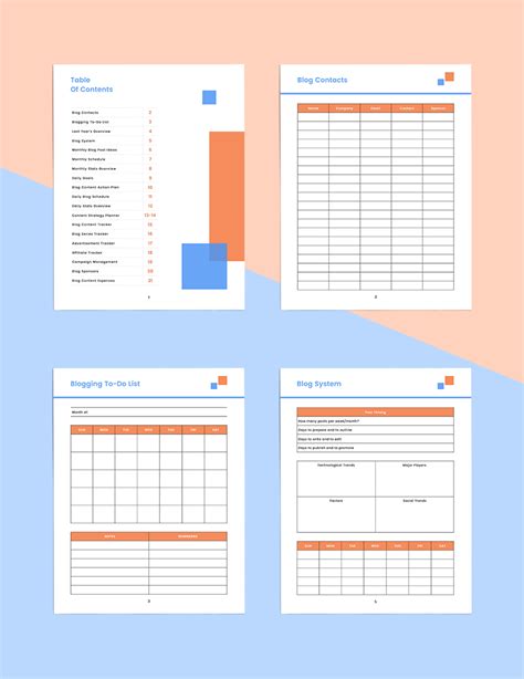 Image result for Blog Strategy Template