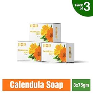 Buy Richfeel Calendula Acne Soap, 75g (Pack of 3) Online at Low Prices ...
