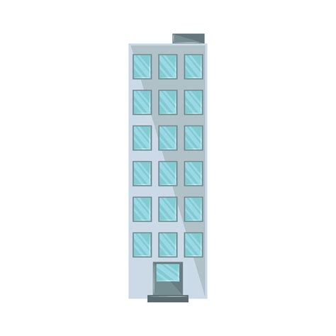 Flat Icon Building 的图像结果