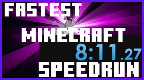 Image result for Minecraft Speedrun World Record