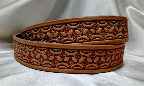 Hand Tooled Leather Belt Patterns - Pattern Making Tips