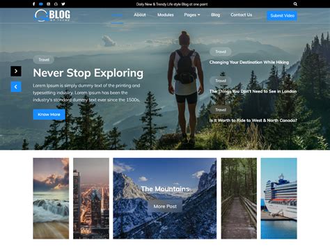 Free Blogger WordPress Theme - Discover The Ultimate Blogger Experienc