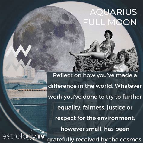 Full Moon in Aquarius - Time for Equality and Democracy