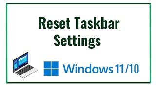 Reset Taskbar 的图像结果