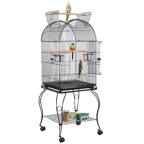 Buy Yaheetech 150cm Parrot Cage Open Top Budgie Cage Large Bird Cage ...