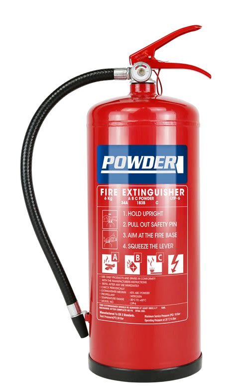 6kg ABC Powder Fire Extinguisher - rescuefires.com