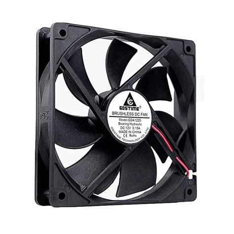 Buy 120mm Fan 120 x 25mm Computer Fan 12V Case Fan 12CM PC Fan Axial ...