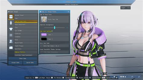 Image result for PSO2 Persona Hair Color