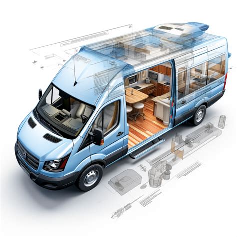 Image result for Conversion Van Layout Simple