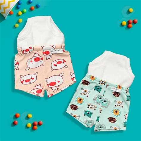 Snugkins Potty Training Half Pants with Semi-Waterproof Layer