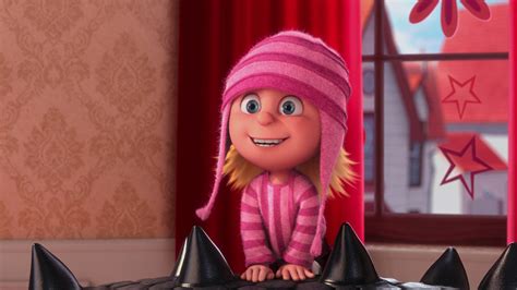 Download Despicable Me Smiling Edith Wallpaper | Wallpapers.com