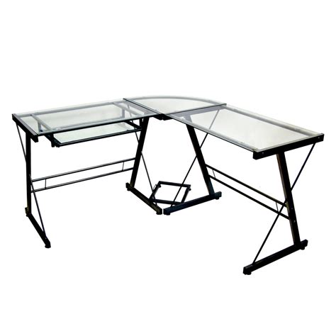 Image result for Z-Line Glass Computer Desk
