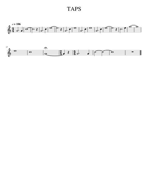 TAPS sheet music for Trumpet download free in PDF or MIDI