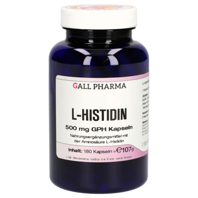 L-Histidine 500 mg GPH Capsules [3816908]-Gall-Pharma GmbH-Online-Shop