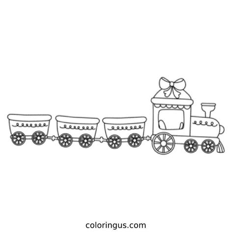 Train Coloring Pages (Free Printable PDF)