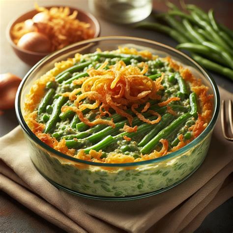 Green Bean Casserole Durkee Recipe with Original Frenchs Beans