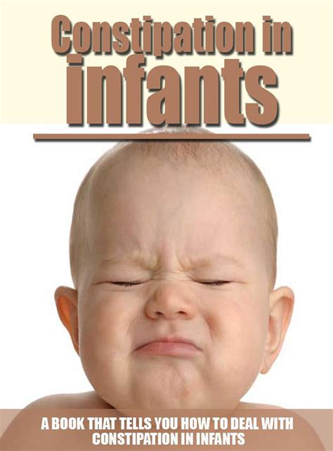 Constipation In Infants, a Book That Tells You How To Deal With ...