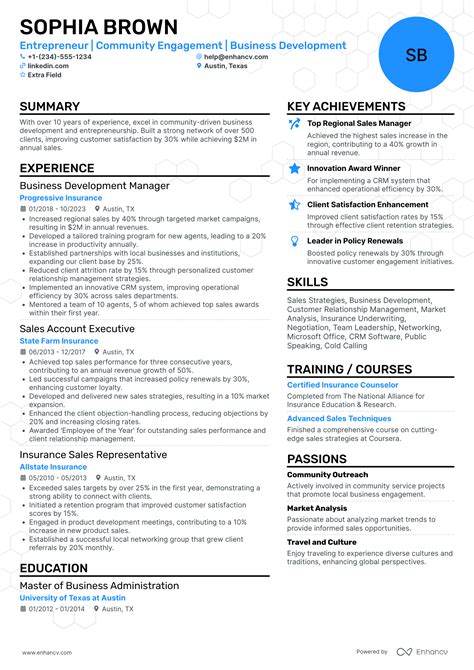 Business Owner Resume 的图像结果