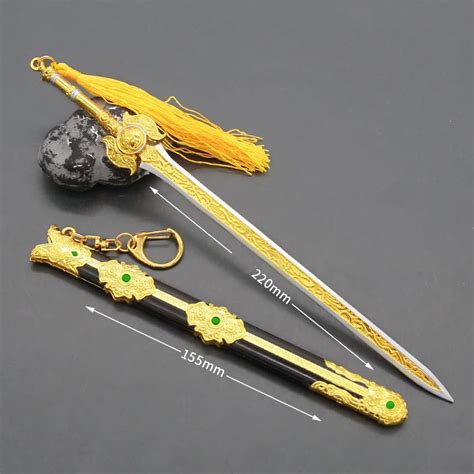 Buy NARAKA: BLADEPOINT Game Collection Longswords Metal Action Figures ...