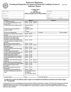 2010-2025 Form MA Cleaning and Inspection of Commercial Hood and ...
